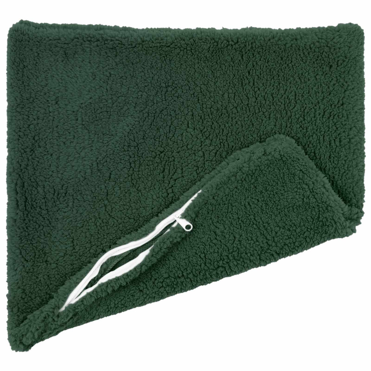 Vidaxl kussensloop 2 pcs heerlen donkergroen 30 x 30 cm bouclé