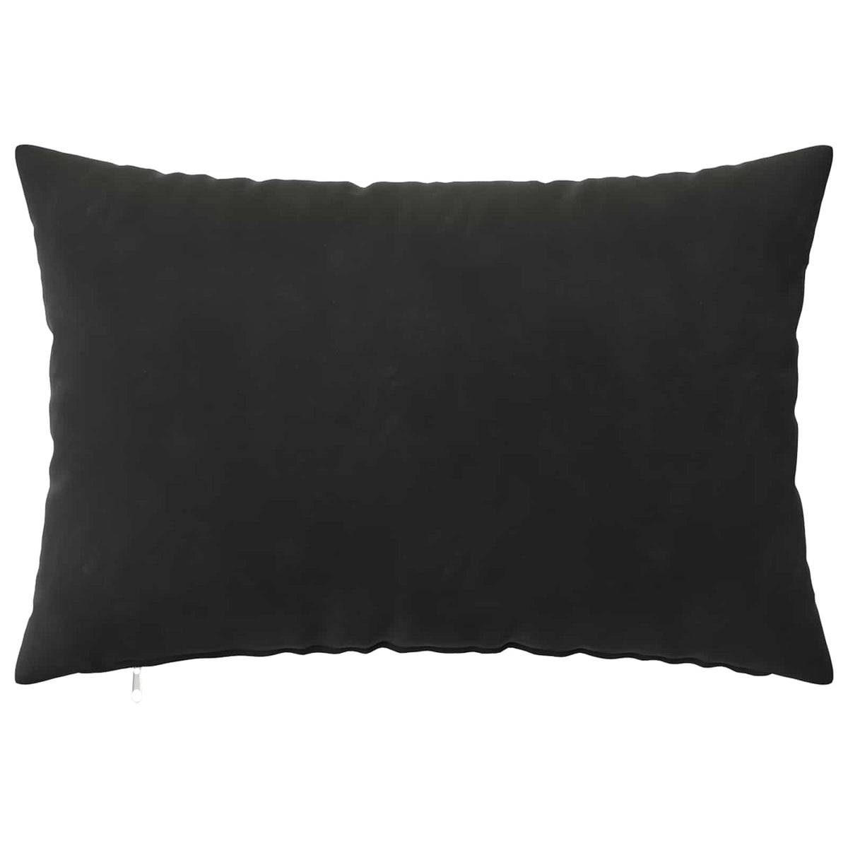 Vidaxl kussensloop 6 pcs heerlen zwart 30 x 50 cm fluweel