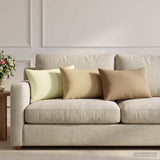 Vidaxl kussensloop 6 st heerlen taupe 30 x 50 cm polyester