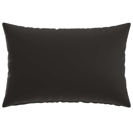Vidaxl kussensloop 6 pcs heerlen zwart 30 x 50 cm polyester