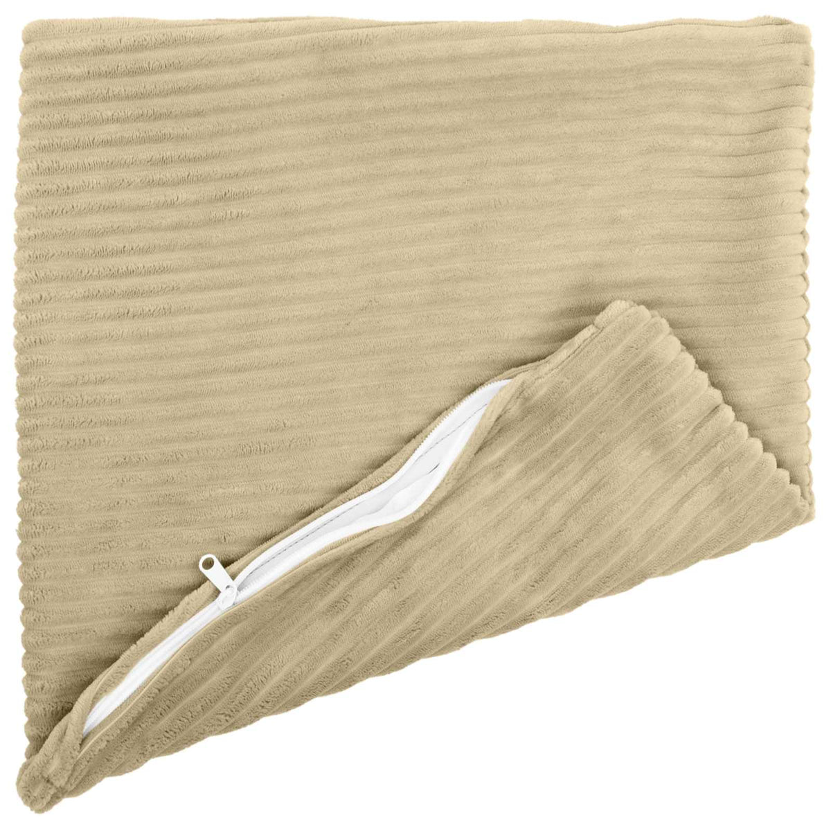 Vidaxl kussensloop 2 st heerlen grijs groen 35 x 35 cm corduroy