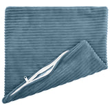 Vidaxl kussensloop 2 pcs heerlen blauw 35 x 35 cm corduroy