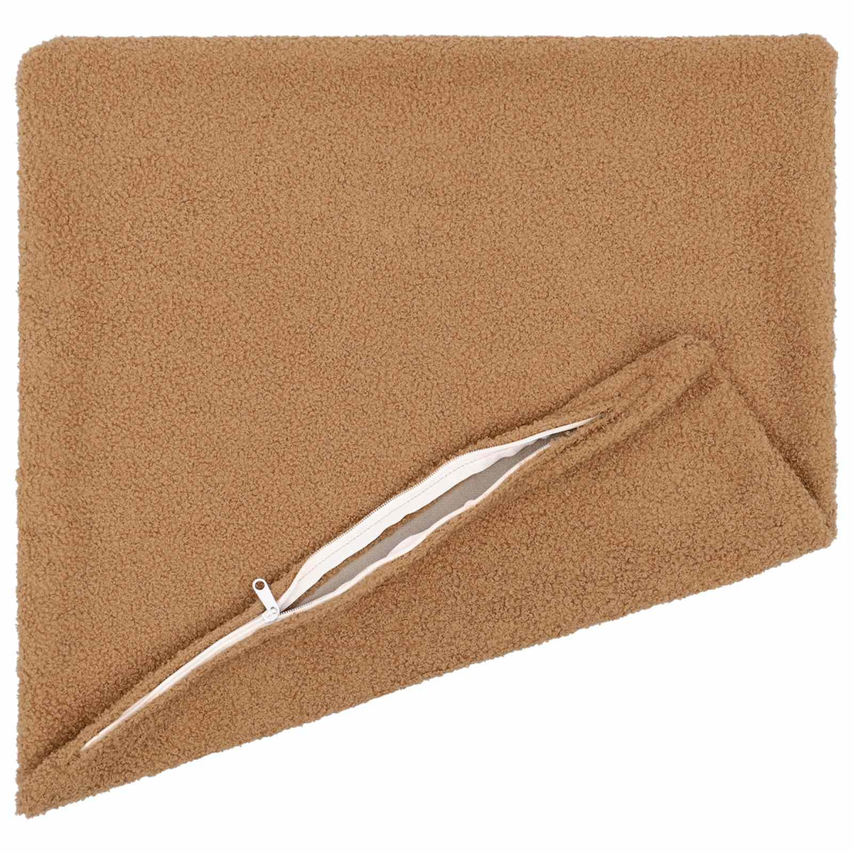 Vidaxl kussensloop 6 pcs heerlen beige 35 x 35 cm bouclé