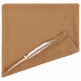 Vidaxl kussensloop 6 pcs heerlen beige 35 x 35 cm bouclé