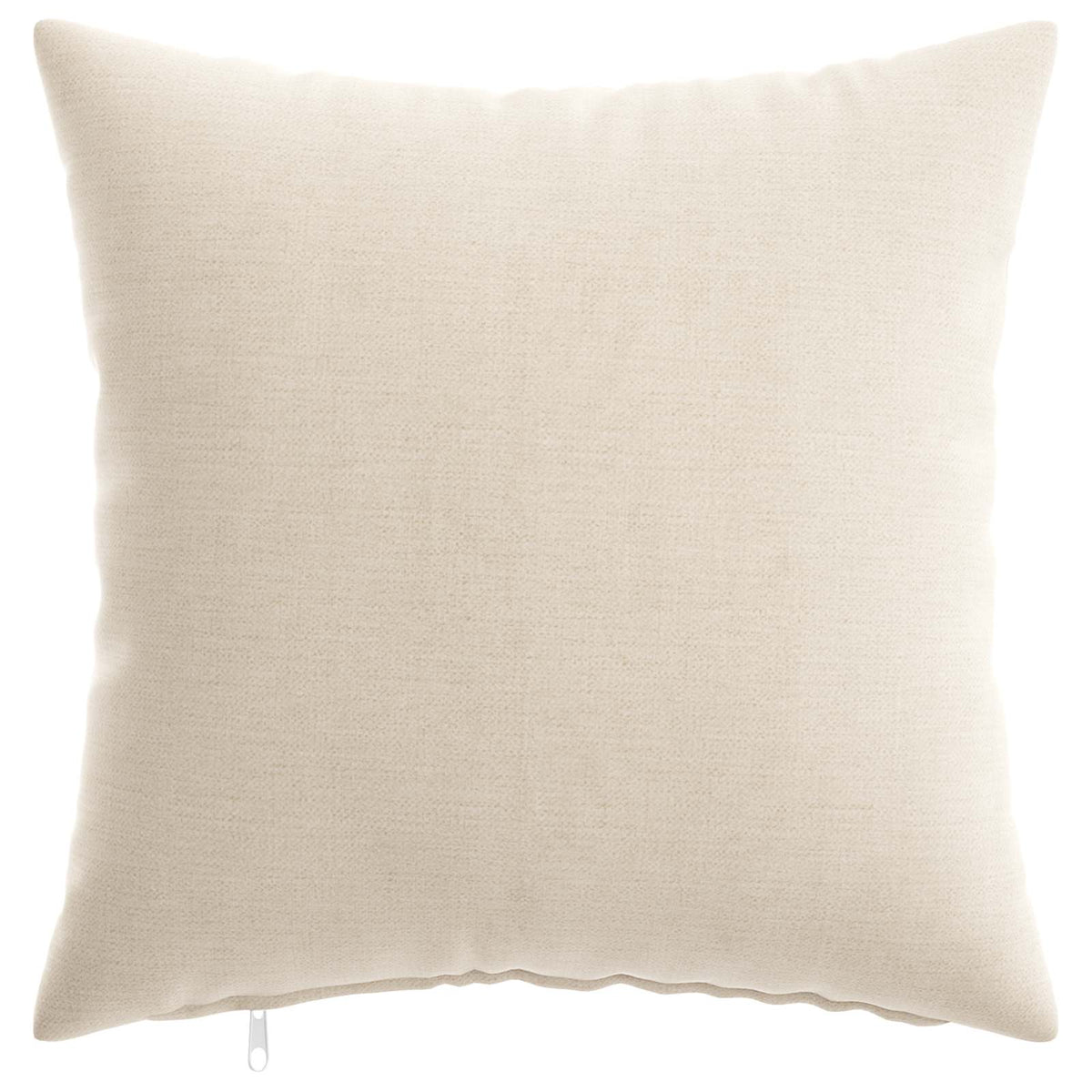 Vidaxl kussensloop 2 st heerlen crèmekleurig 35 x 35 cm chenille stof