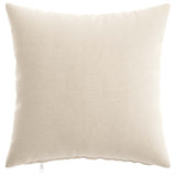 Vidaxl kussensloop 2 st heerlen crèmekleurig 35 x 35 cm chenille stof