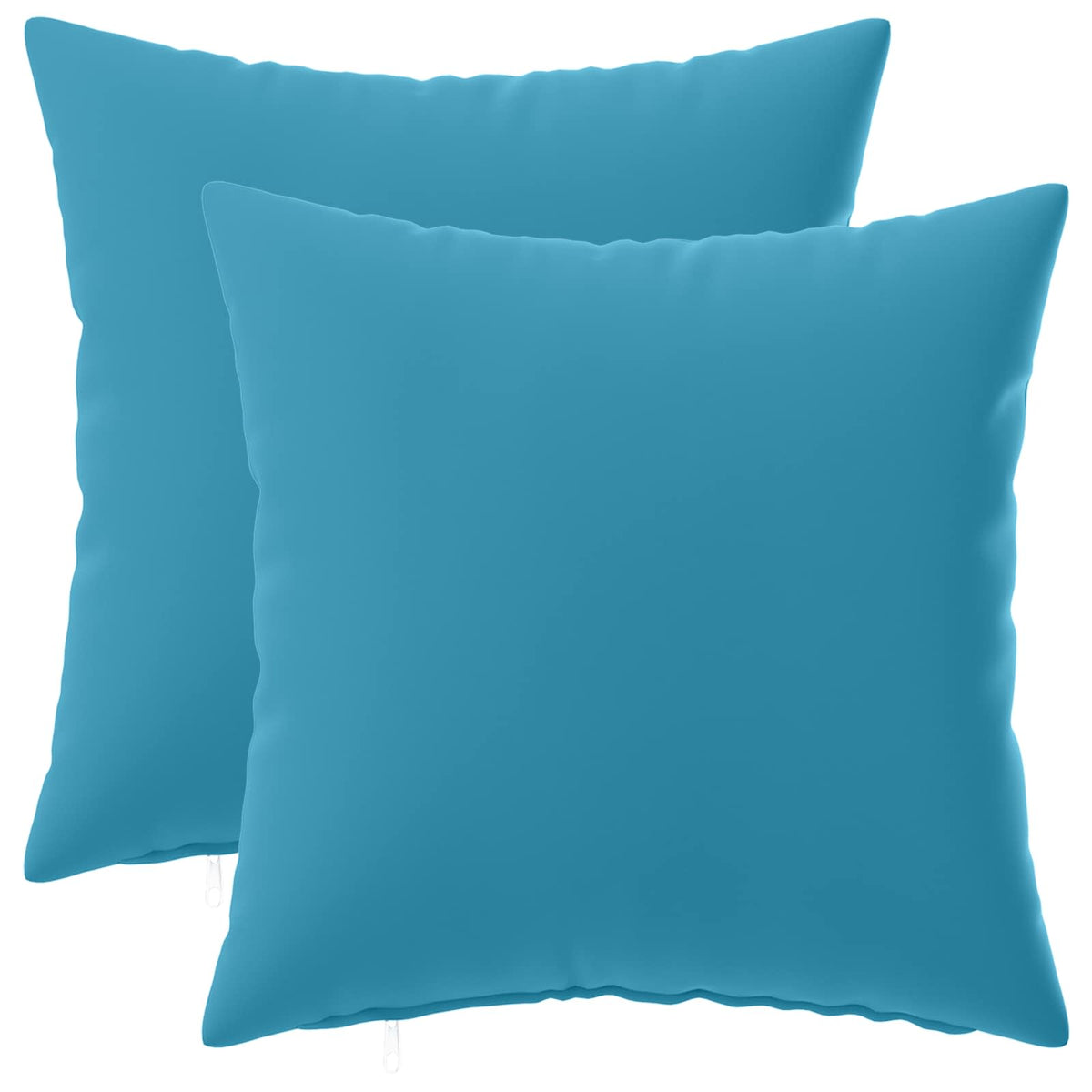 Vidaxl kussensloop 2 pcs heerlen lichtblauw 35 x 35 cm polyester