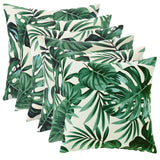 Vidaxl kussensloop 6 pcs heerlen bladpatroon 35 x 35 cm polyester