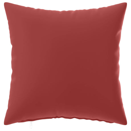 Vidaxl kussensloop 6 pcs heerlen wijnrood 35 x 35 cm polyester