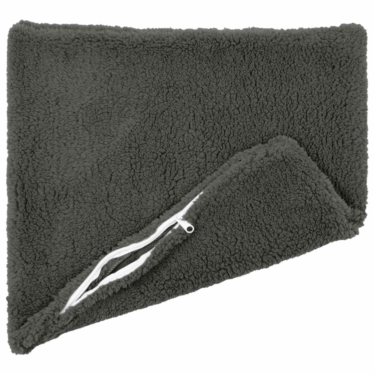 Vidaxl kussensloop 2 pcs heerlen donkergrijs 35 x 35 cm bouclé