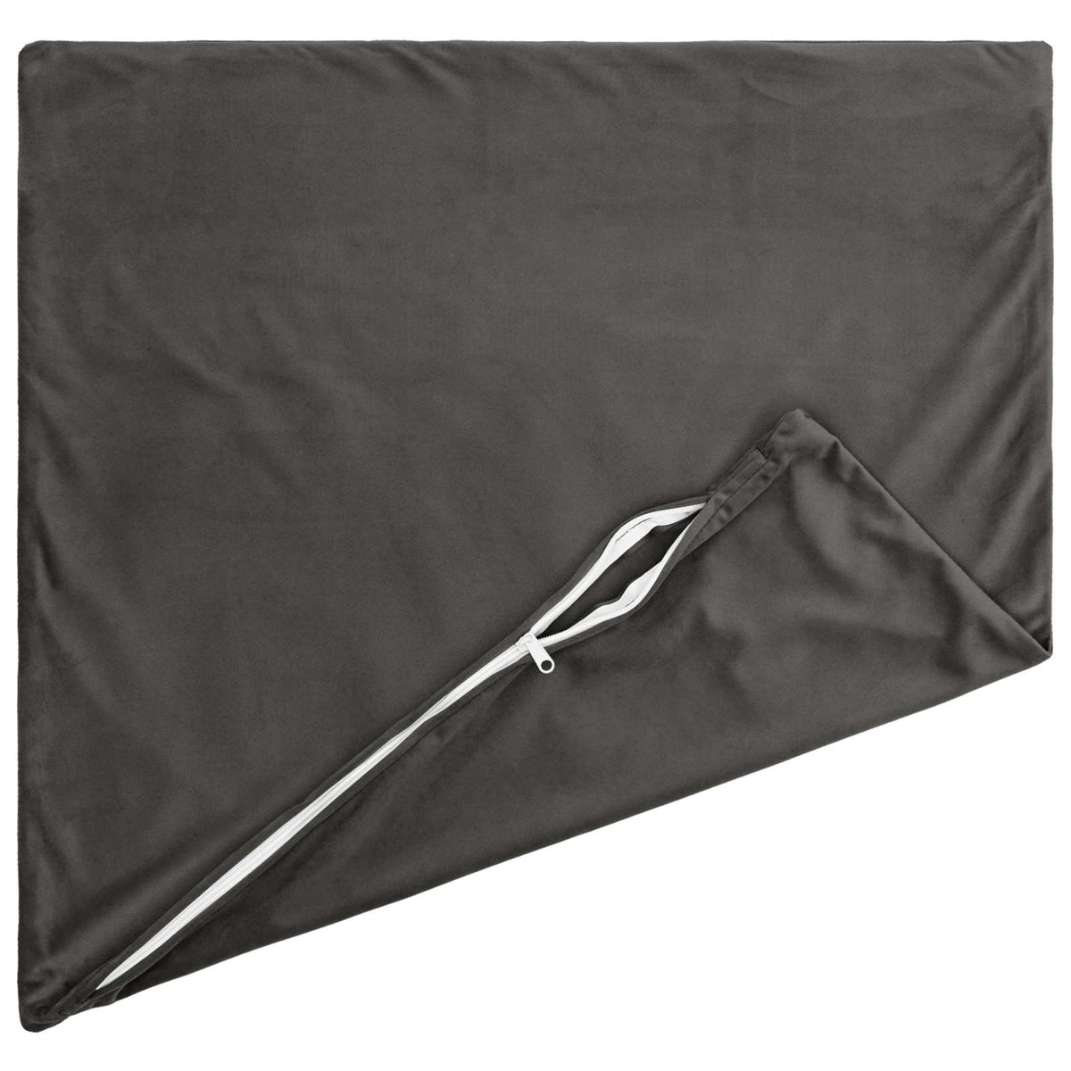 Vidaxl kussensloop 6 pcs heerlen donkergrijs 40 x 40 cm fluweel