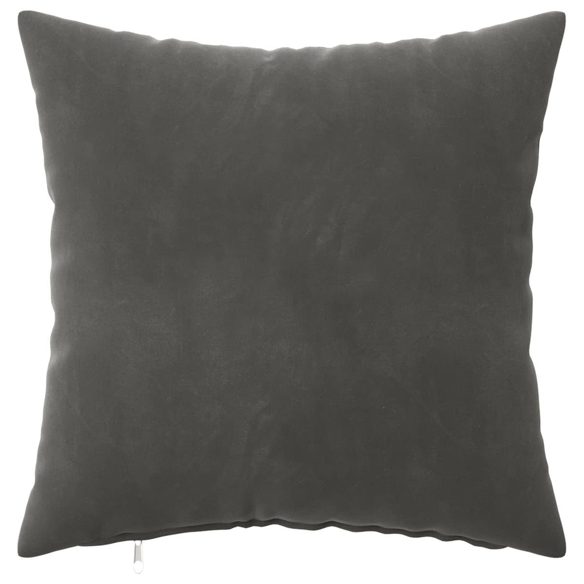 Vidaxl kussensloop 6 pcs heerlen donkergrijs 40 x 40 cm fluweel