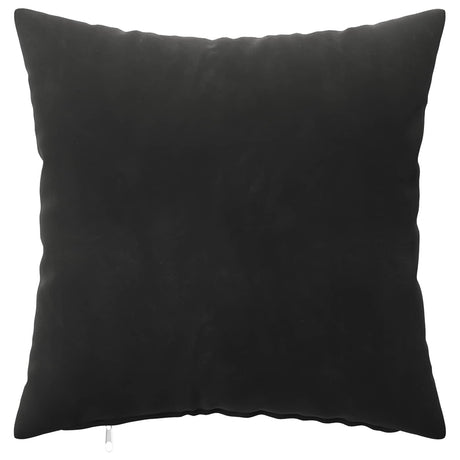 Vidaxl kussensloop 12 pcs heerlen zwart 40 x 40 cm fluweel