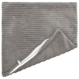 Vidaxl kussensloop 12 pcs heerlen lichtgrijs 40 x 40 cm corduroy