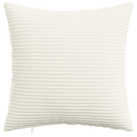 Vidaxl kussensloop 2 pcs heerlen crèmekleurig 40 x 40 cm corduroy