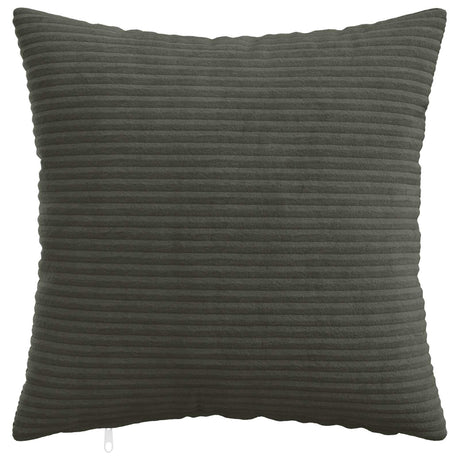 Vidaxl kussensloop 6 pcs heerlen antracietkleurig 40 x 40 cm corduroy