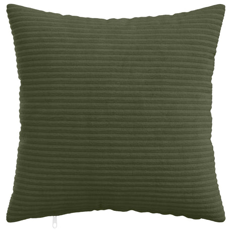 Vidaxl kussensloop 2 pcs heerlen groen 40 x 40 cm corduroy