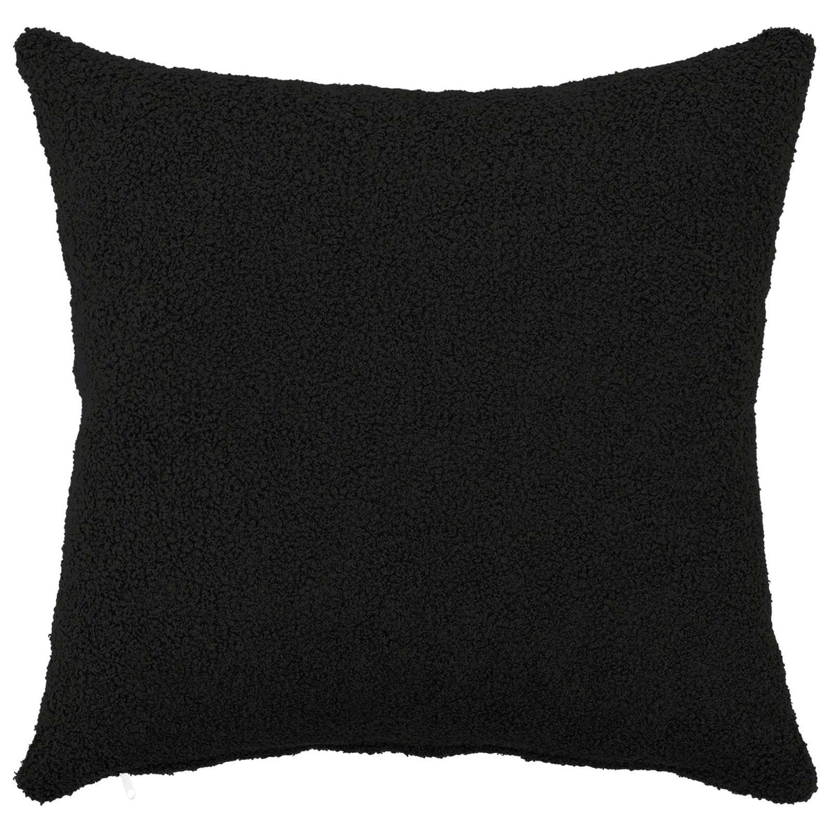 Vidaxl kussensloop 2 pcs heerlen zwart 40 x 40 cm bouclé