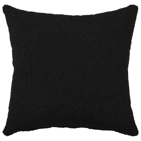 Vidaxl kussensloop 6 pcs heerlen zwart 40 x 40 cm bouclé
