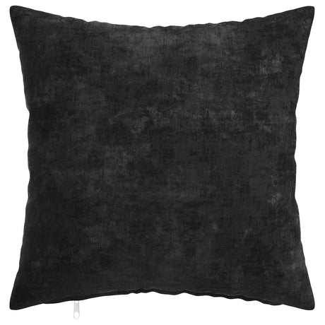 Vidaxl kussensloop 6 st heerlen antraciet 40 x 40 cm chenille stof