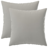 Vidaxl kussensloop 2 pcs heerlen grijs 40 x 40 cm polyester