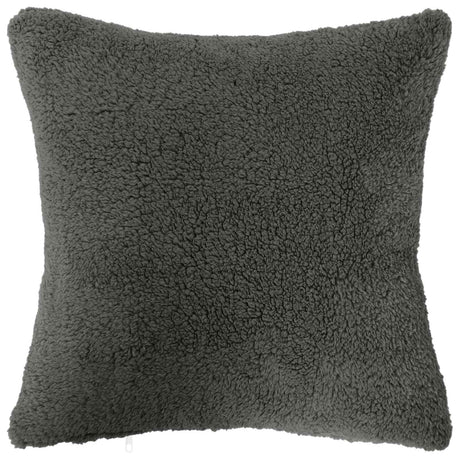 Vidaxl kussensloop 6 pcs heerlen donkergrijs 40 x 40 cm bouclé