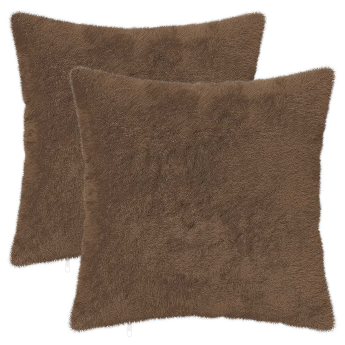 Vidaxl kussensloop 2 st heerlen licht bruin 40 x 40 cm