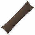 Vidaxl kussensloop heerlen taupe 40 x 145 cm stof