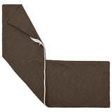 Vidaxl kussensloop 2 st heerlen taupe 40 x 145 cm stof