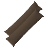 Vidaxl kussensloop 2 st heerlen taupe 40 x 145 cm stof