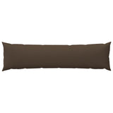 Vidaxl kussensloop 2 st heerlen taupe 40 x 145 cm stof