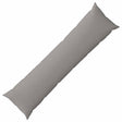 Vidaxl kussensloop heerlen wolkengrijs 40 x 145 cm stof