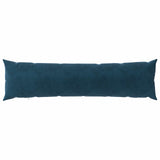 Vidaxl kussensloop 2 pcs heerlen blauw 40 x 145 cm fluweel
