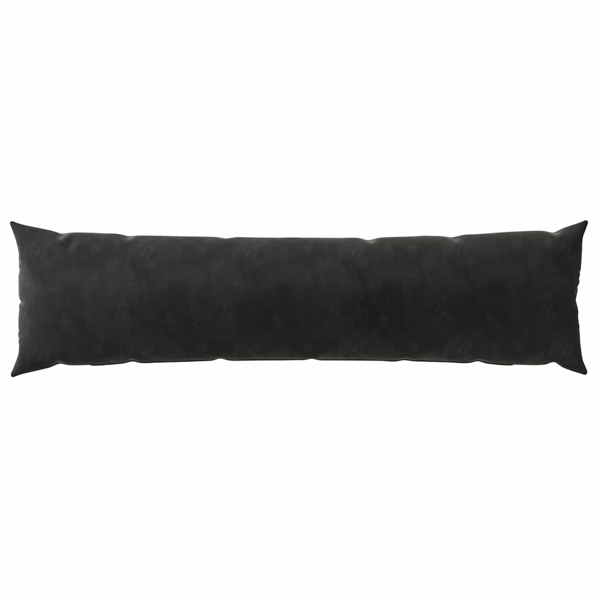 Vidaxl kussensloop 2 pcs heerlen zwart 40 x 145 cm fluweel