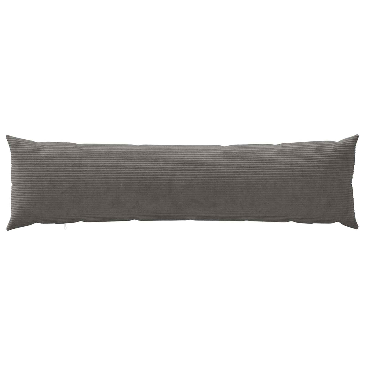 Vidaxl kussensloop 2 pcs heerlen donkergrijs 40 x 145 cm corduroy