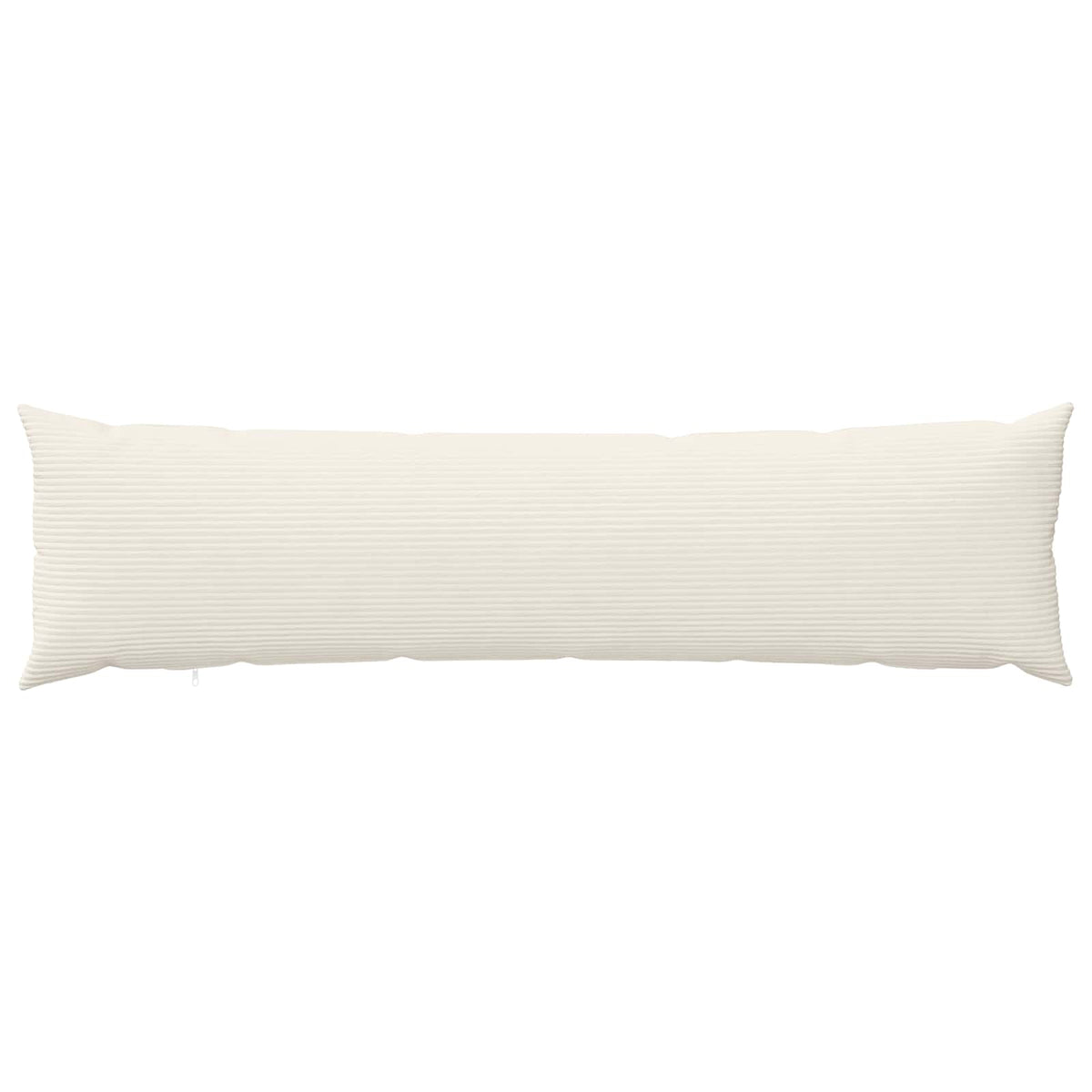 Vidaxl kussensloop heerlen crèmekleurig 40 x 145 cm corduroy