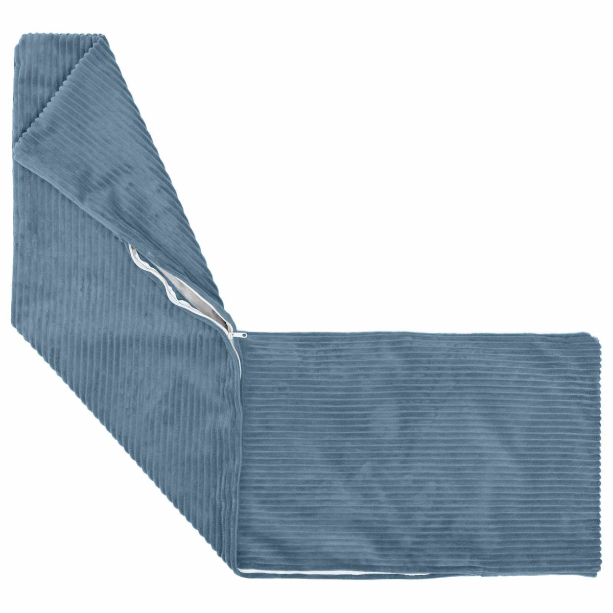Vidaxl kussensloop heerlen blauw 40 x 145 cm corduroy