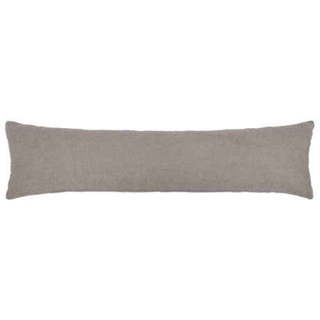 Vidaxl kussensloop heerlen lichtgrijs 40 x 145 cm bouclé