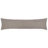 Vidaxl kussensloop 2 pcs heerlen lichtgrijs 40 x 145 cm bouclé