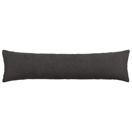Vidaxl kussensloop 2 st heerlen donkergrijs 40 x 145 cm bouclé