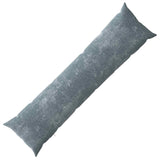 Vidaxl kussensloop heerlen lichtblauw 40 x 145 cm chenille stof