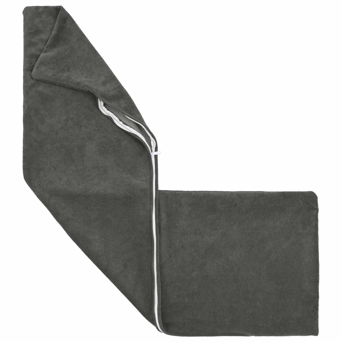 Vidaxl kussensloop heerlen antraciet 40 x 145 cm microfiber fleece
