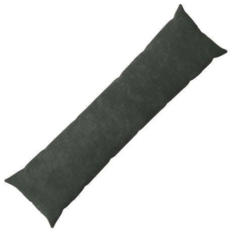 Vidaxl kussensloop heerlen antraciet 40 x 145 cm microfiber fleece