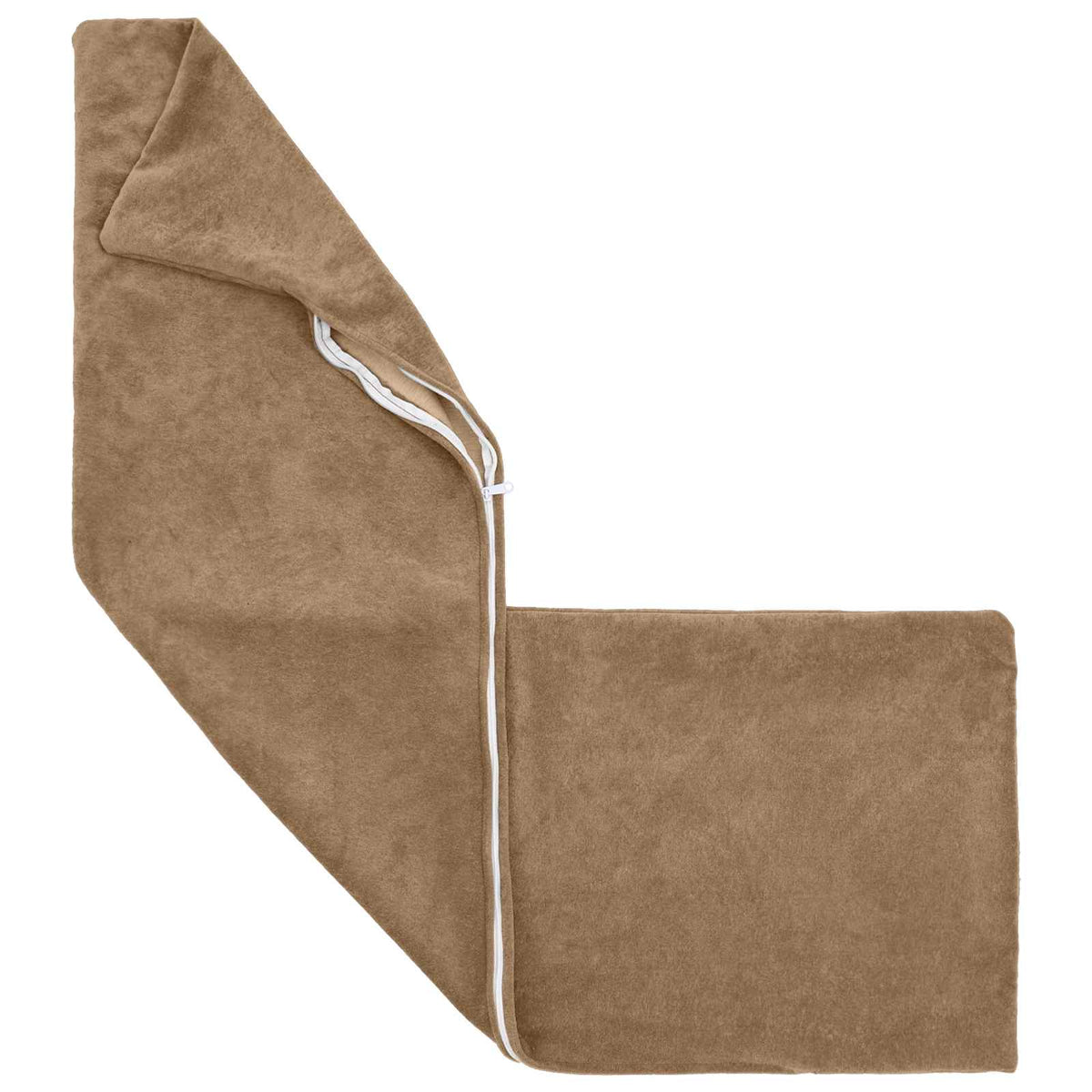 Vidaxl kussensloop heerlen taupe 40 x 145 cm microfiber fleece