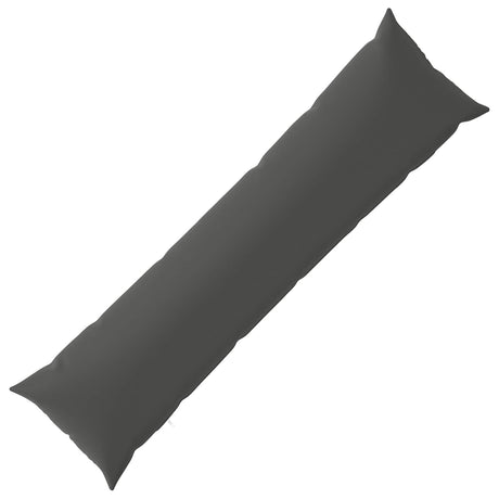 Vidaxl kussensloop heerlen antraciet 40 x 145 cm polyester