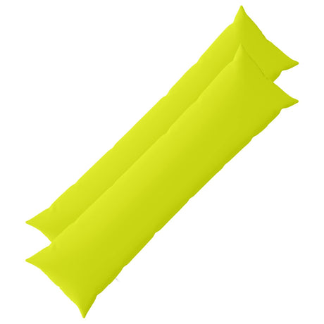 Vidaxl kussensloop 2 pcs heerlen helder groen 40 x 145 cm polyester