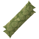 Vidaxl kussensloop 2 pcs heerlen bladontwerp 40 x 145 cm polyester