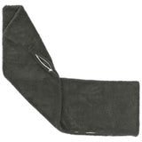 Vidaxl kussensloop 2 pcs heerlen donkergrijs 40 x 145 cm bouclé