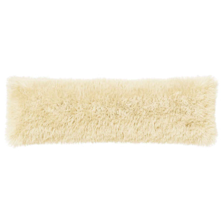 Vidaxl kussensloop heerlen crèmekleurig 40 x 145 cm pv fleece