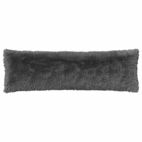 Vidaxl kussensloop 2 pcs heerlen lichtgrijs 40 x 145 cm pv fleece